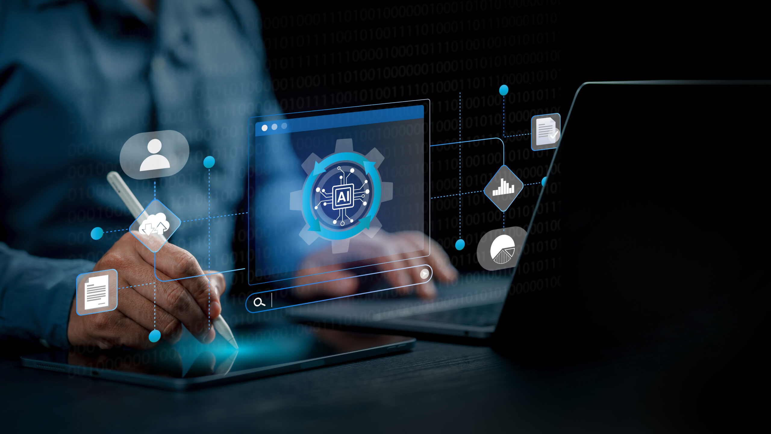 wykorzystanie agentów AI w systemach ERP i WMS